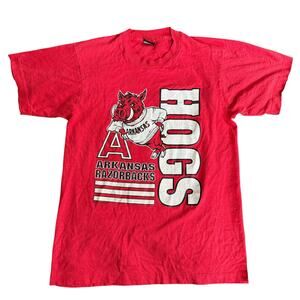 Arkansas Razorbacks Vintage Graphic T-Shirt - Medium